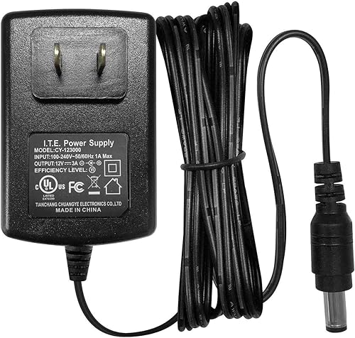 Miniatura 2 de ZOSI DC 12 V 3 A 3000 MA Fuente de alimentación de EE. UU. con 1 hembra a 8 macho cable divisor de potencia para sistema de vigilancia de cámara de