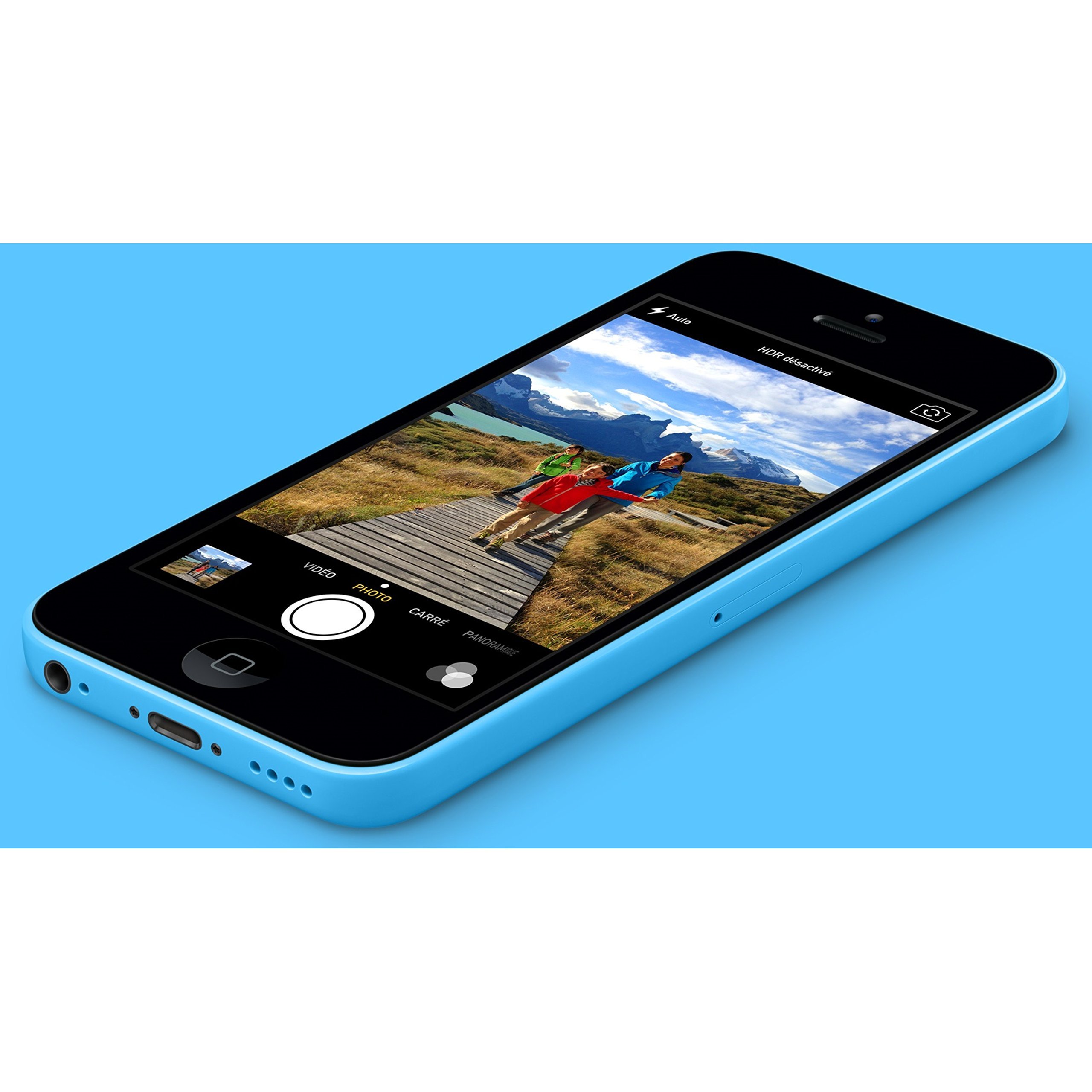 Apple iPhone 5C 16GB Blue (A1532) Unlocked (Refurbished) : Amazon