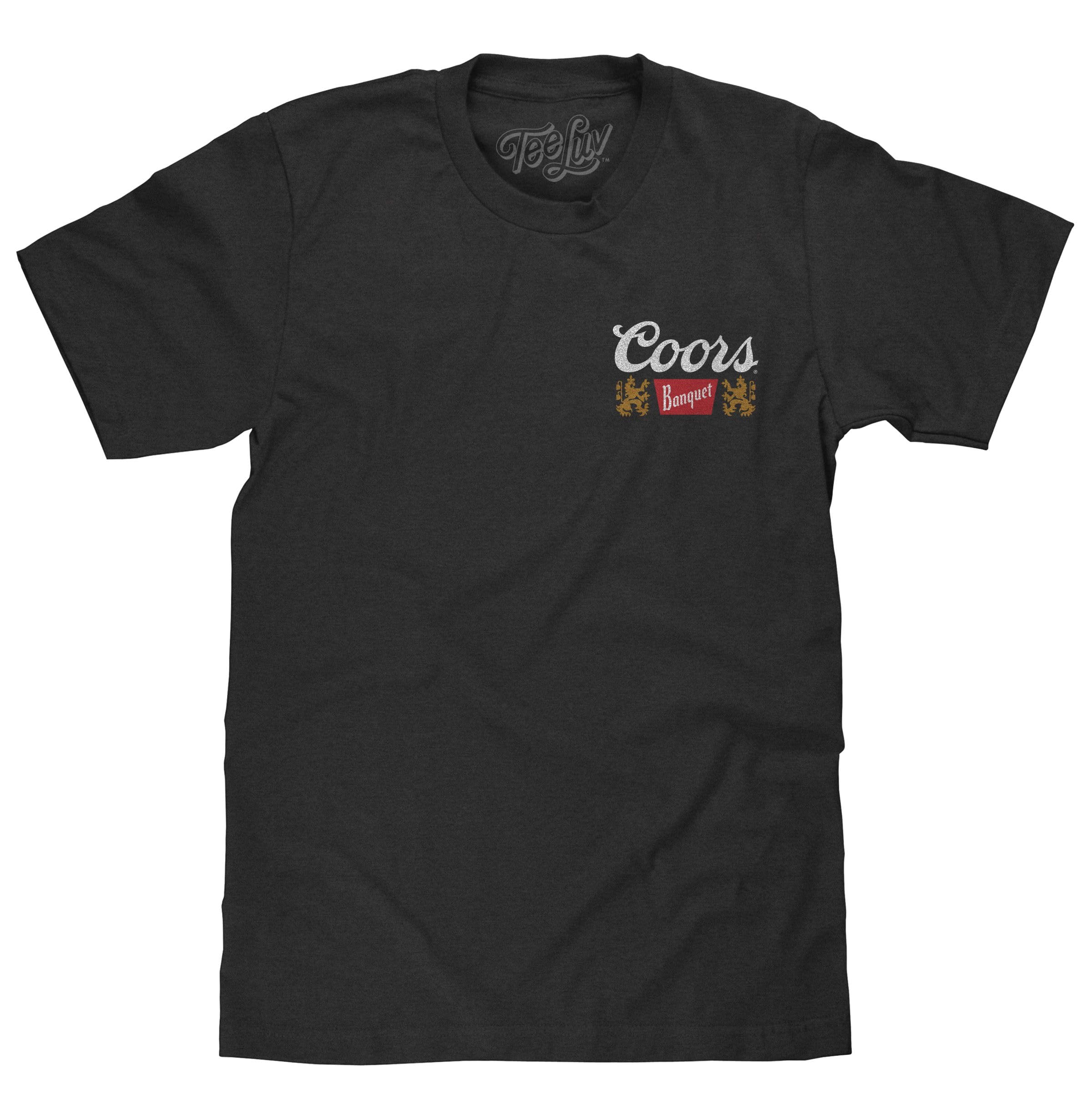 Men's Coors Banquet Shirt - Golden Colorado Front and Back Beer Shirt