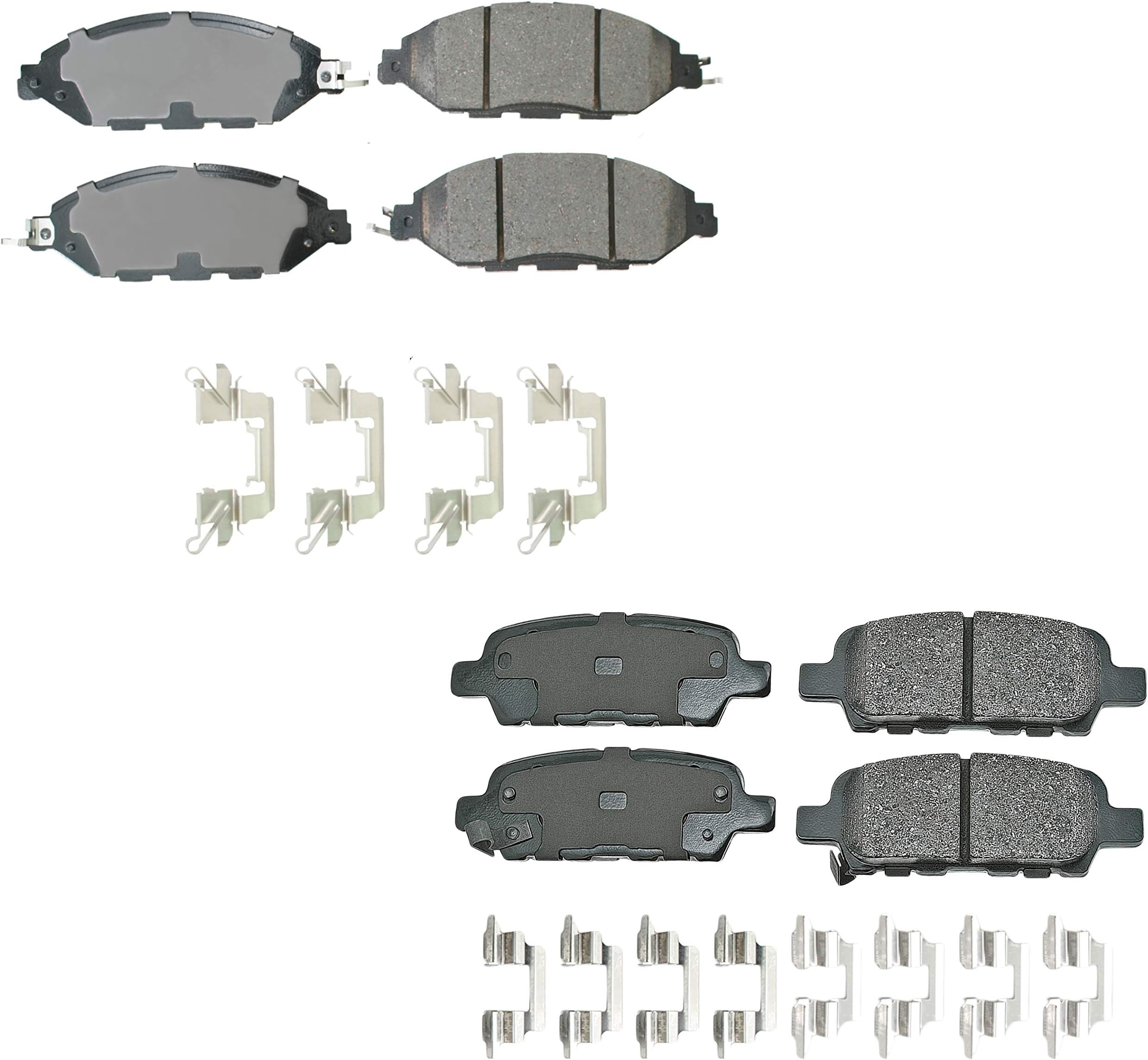 EBC Extra Duty Front Brake Pads | 06-07 Infiniti QX56 5.6 (Akebono) main image 0