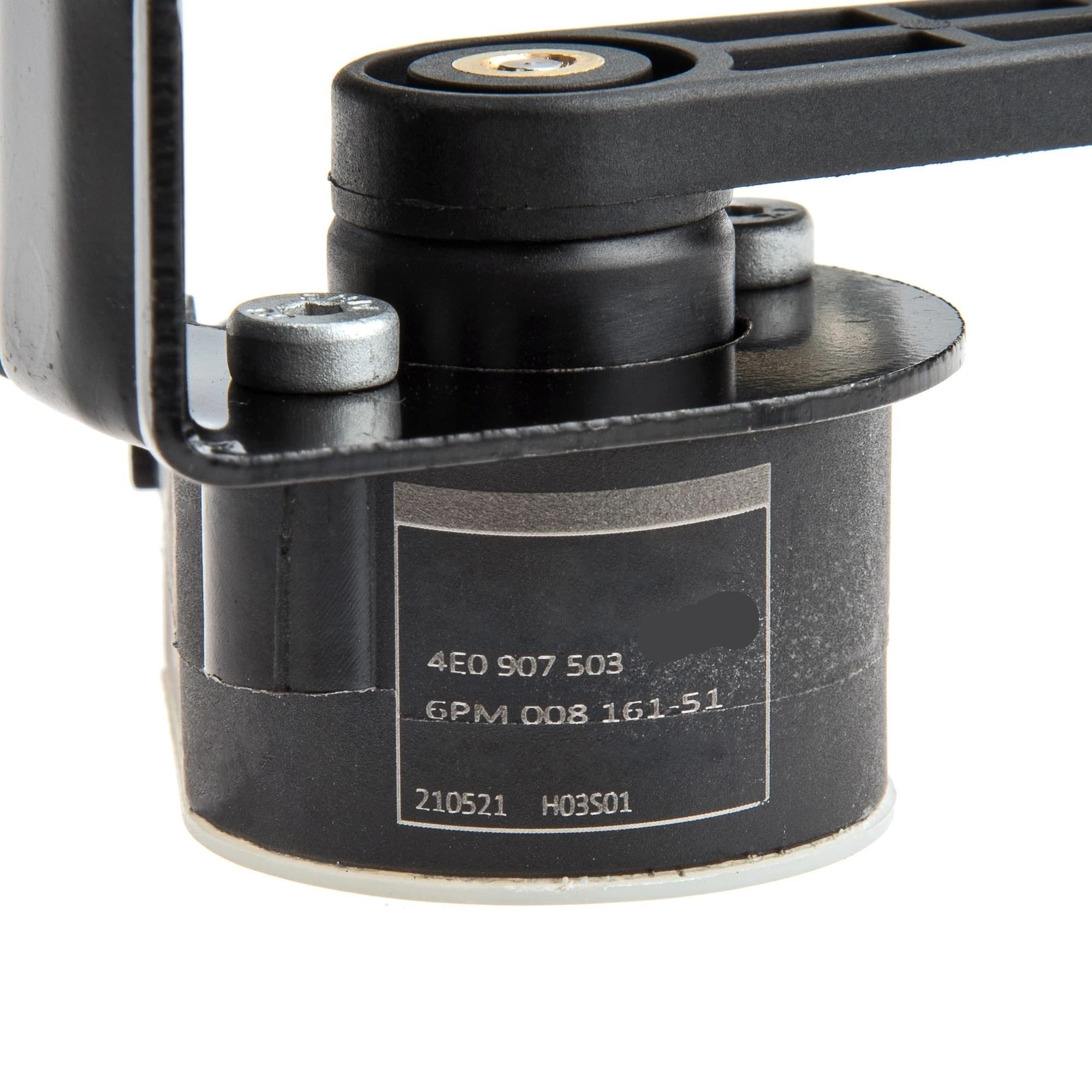 Sensor de altura suspensión trasera 4E0616571E, 4E0616571D / Compatible con AUDI A8 D2 1994-02, A8L D3 2003-10,/ Compatible con VW Phaeton 2002-16, 3,0/3,2/4,2/6,0