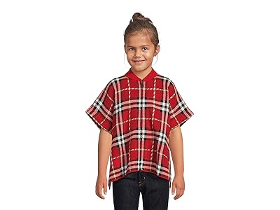 Burberry Kids Grela Check Cape (little Kids/Big Kids) Girl