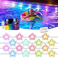 RGBIC Pool Lights 100FT - Plug-in Submersible LED Lights for Inground & Above Ground Pools, App & Remote Control, 16M Colors, Music Sync, IP68 Waterproof for Pool Party – Brighter Than Solar