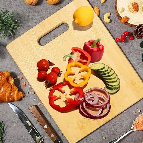 Miniatura 6 de FREEBLOSS Tabla de cortar de madera grabada con adorable patrón de gato Tabla de cortar de cocina, regalo para la inauguración de la casa, pareja,