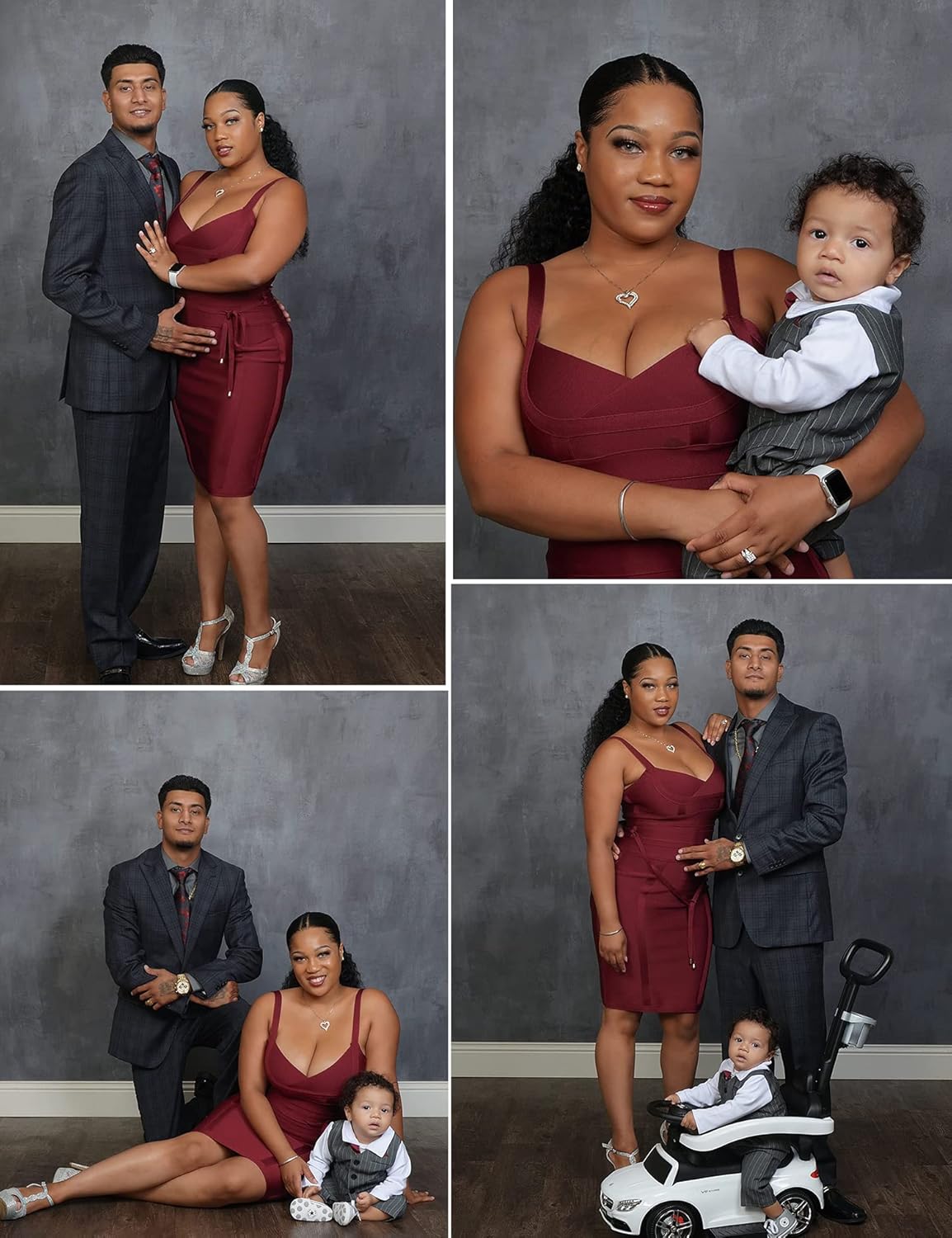 meilun Womens Rayon Belt Detail Bandage Bodycon Party Dress - Image 5