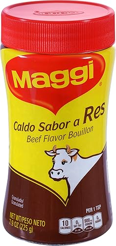 Maggi Caldo granulado con sabor a carne de res 79 onzas
