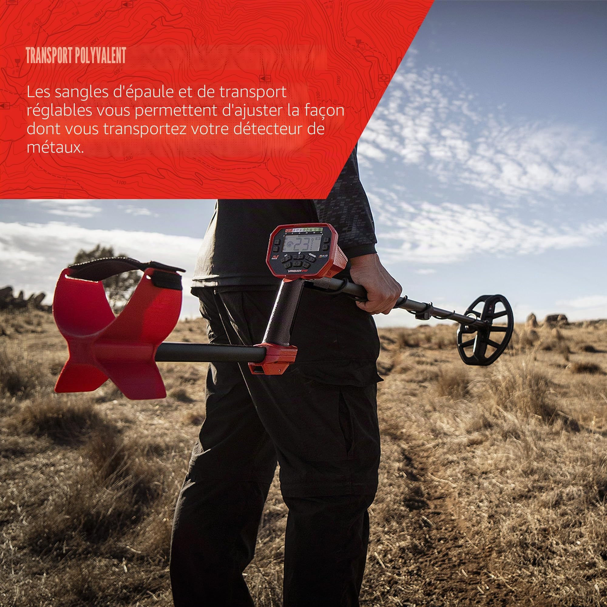 Minelab Vanquish Sac de Transport pour détecteur de métaux