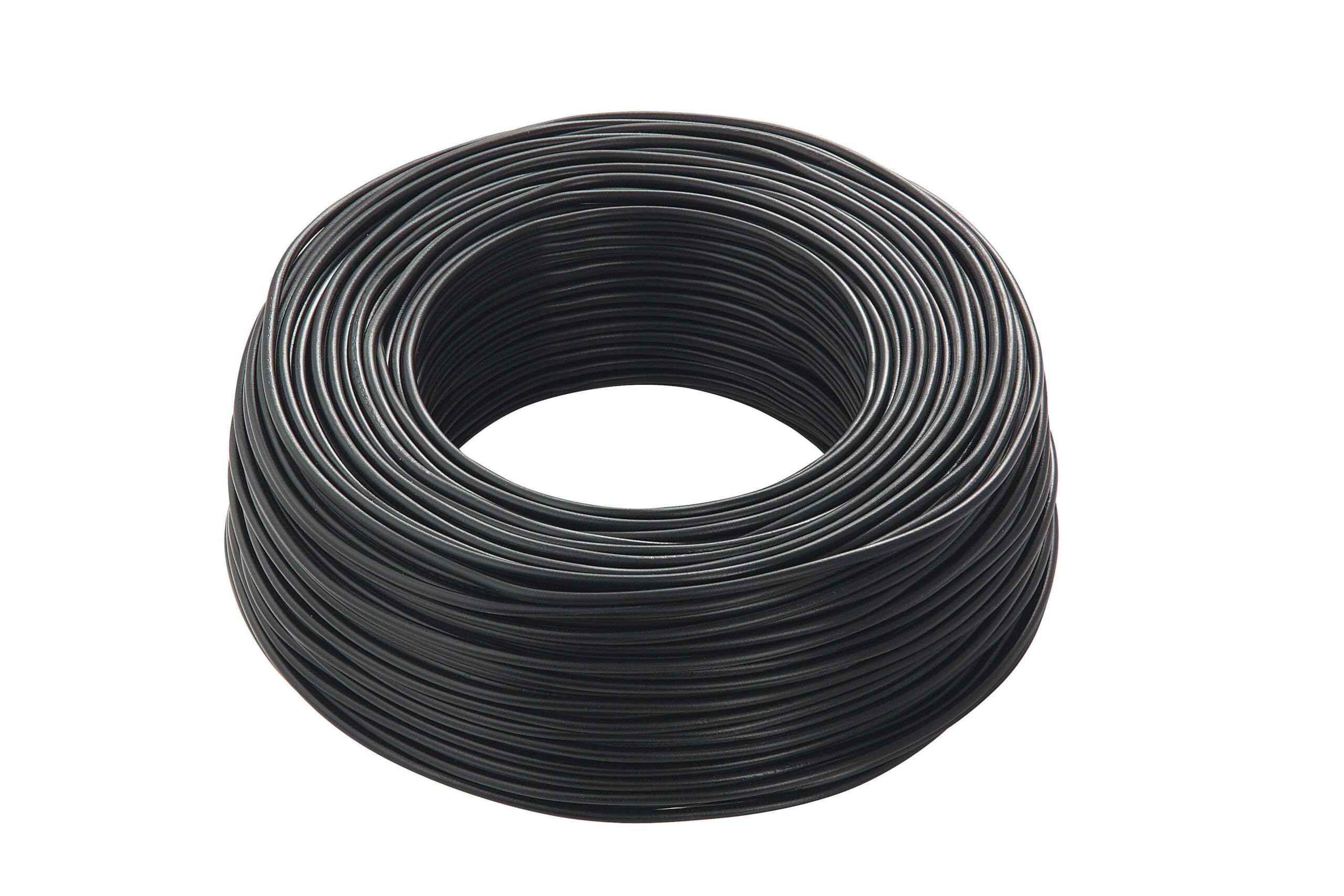 Cavo Icel Elettrico Unipolare Isolante FS17 Matassa per impianti casa aziende edili 4 Matasse da 100 metri 400 metri totale Colore Blu-Nero-Marrone-Giallo/Verde (1,5 mm)