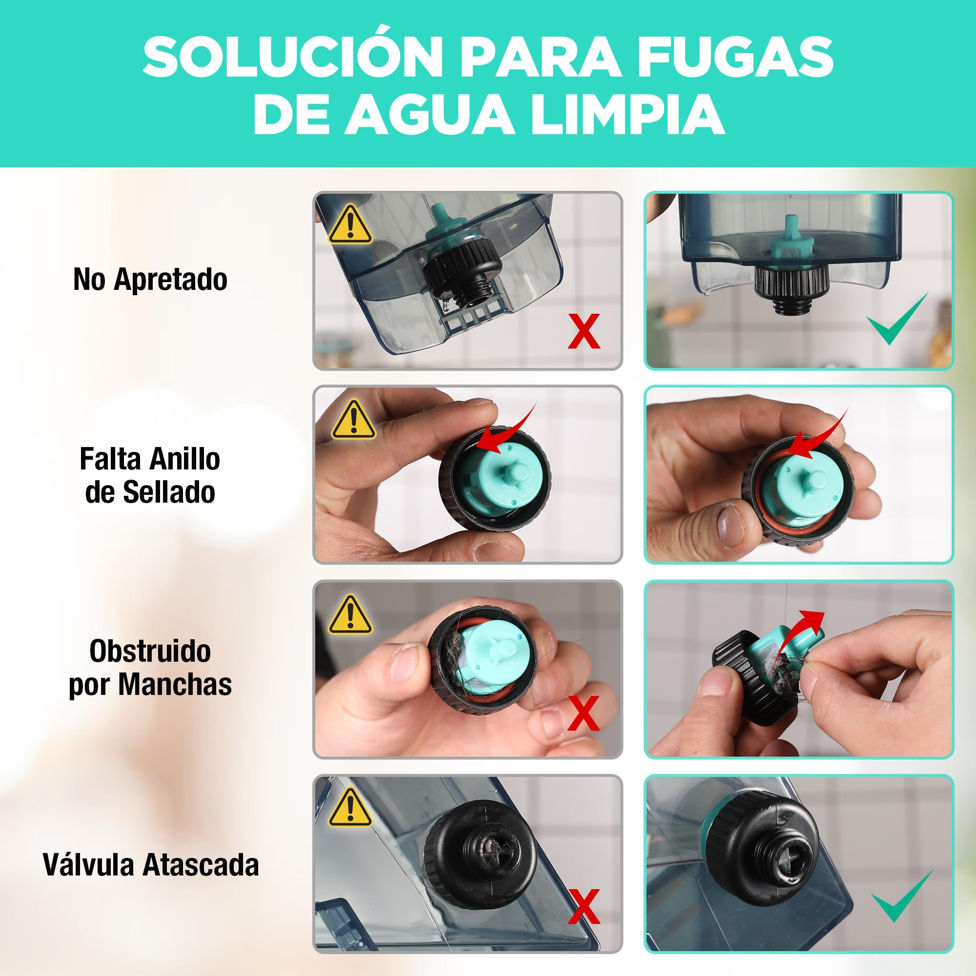 HAUSHOF StainZapper Air Aspiradora de Agua Tapiceria Inalámbrica, 24V Limpiador de Tapicerias sin Cable, Limpia Tapiceria para Moquetas, Maquina Aspirador para Sofás