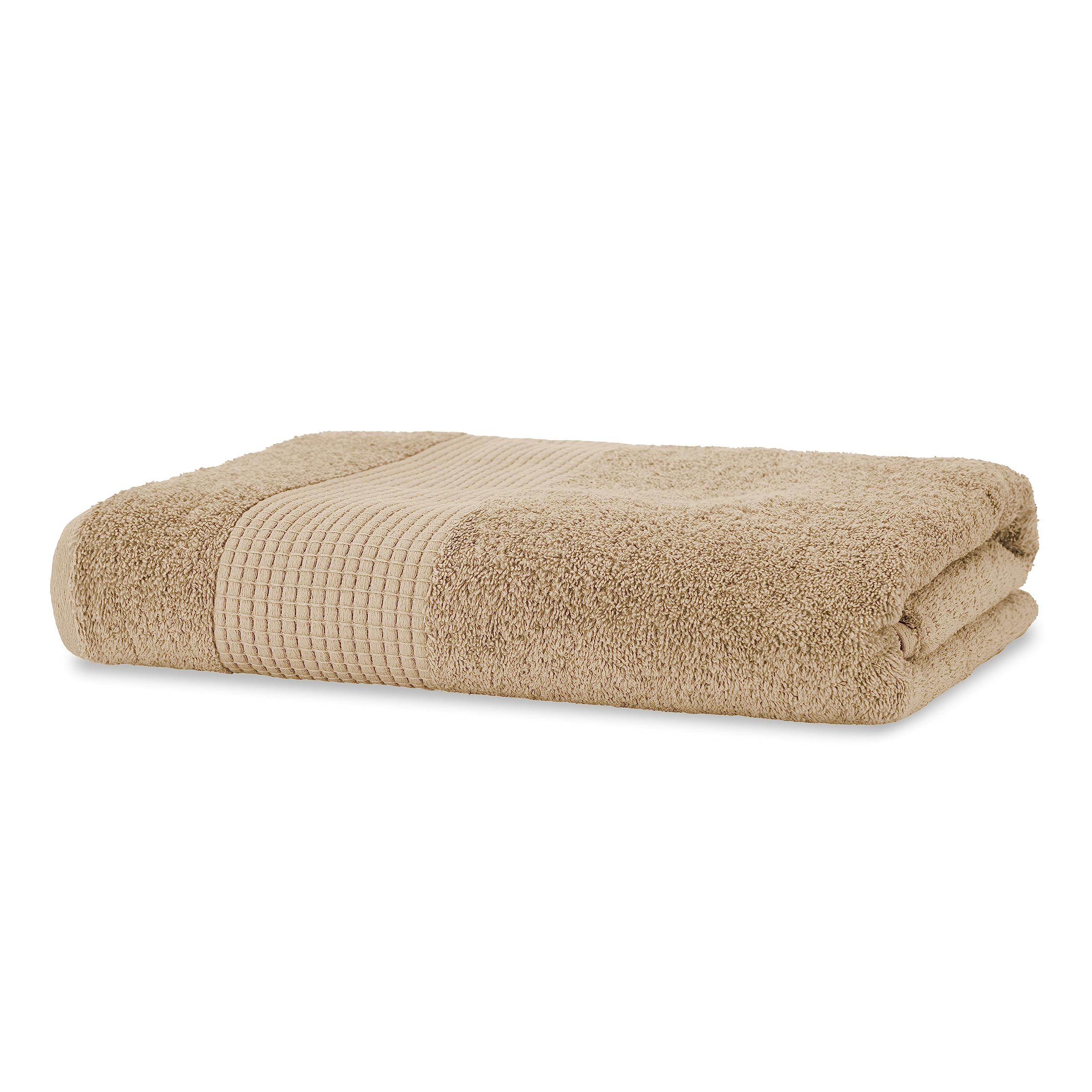 Merana Rome - Telo da sauna della linea “Rome” assorbente, morbido e senza pelucchi, in cotone biologico pesante 590 GSM di alta qualità (colore Desert sand, asciugamano per sauna da 80 x 200 cm)