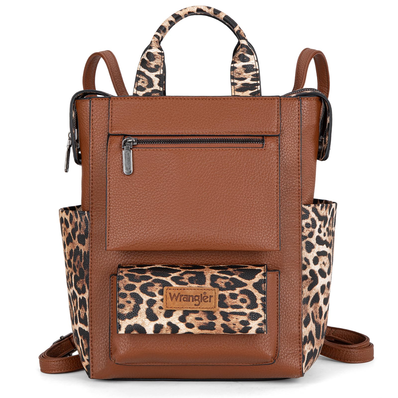 Montana West Wrangler Leopard Backpack Purse