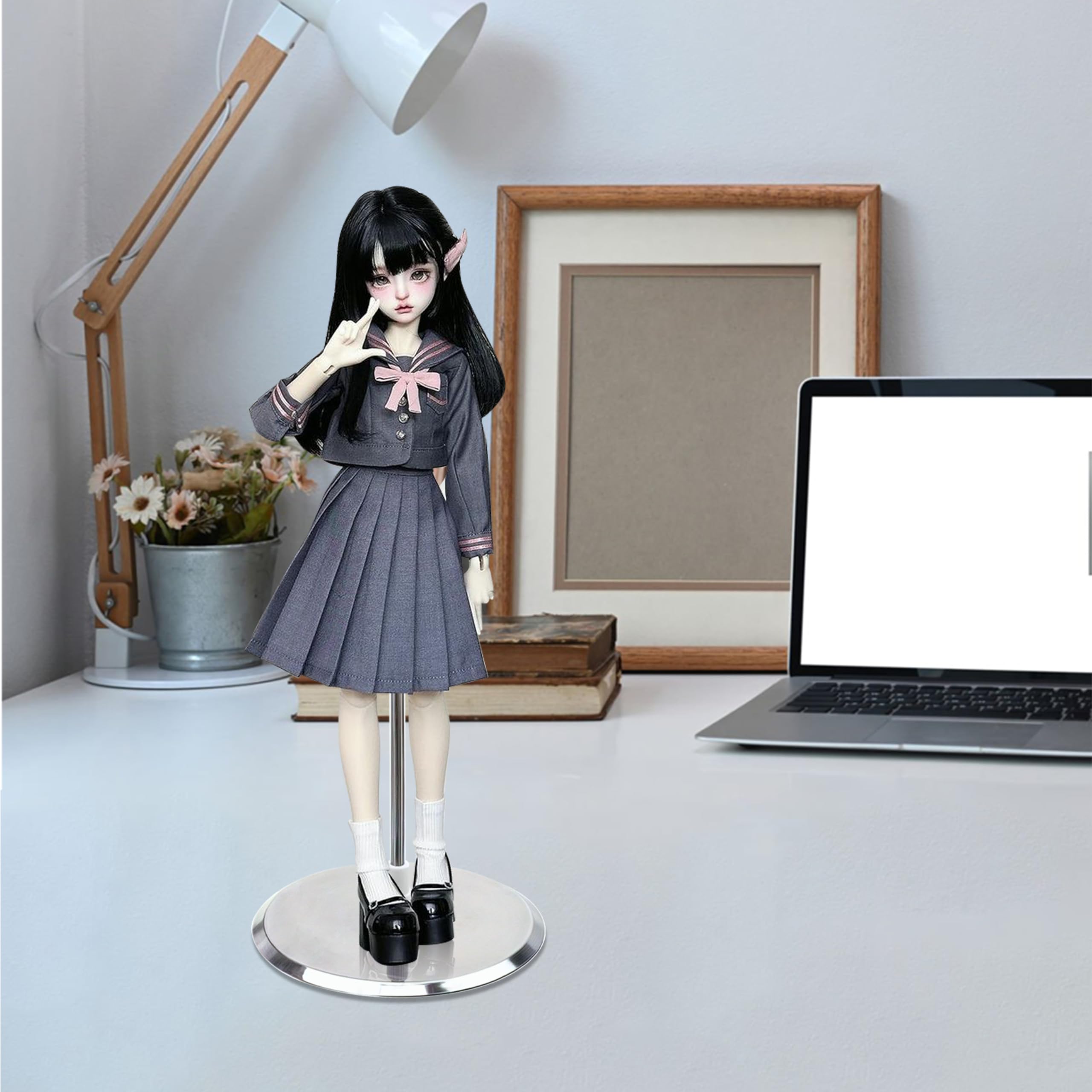 Soporte Ajustable Para Muñecas BJD De 1/3 Y 1/4 Escala - Hasta 60 Cm De Altura