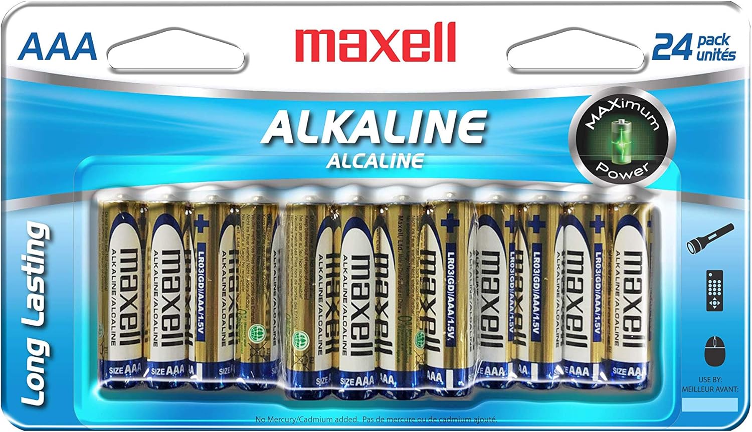 Maxell 48 AA General Purpose Alkaline Batteries