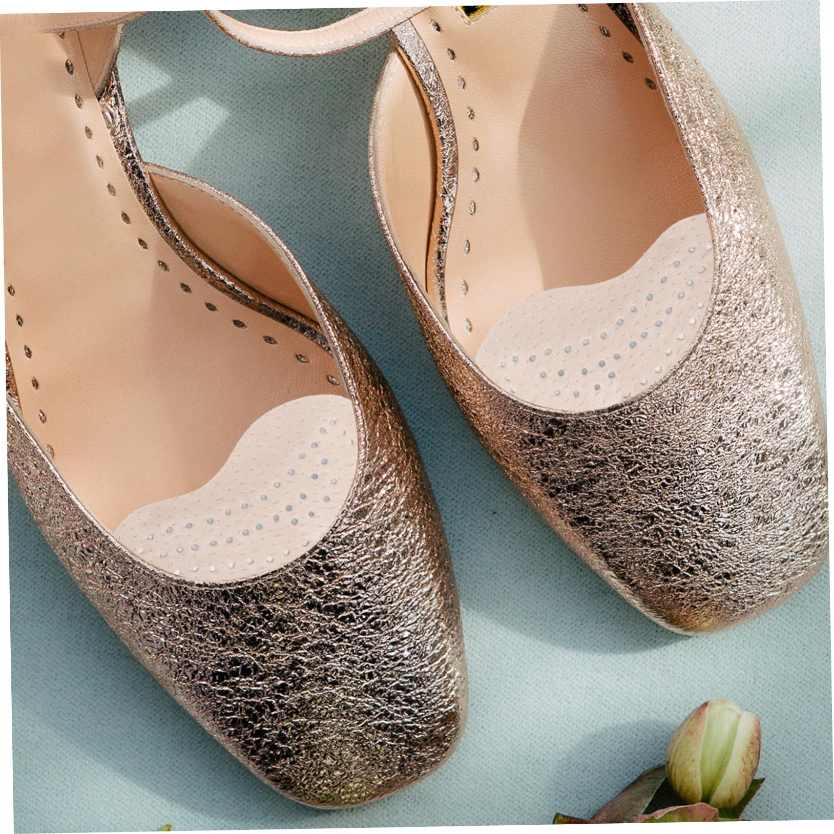 25 Paar Anti-Rutsch-Aufkleber für High Heels Schuheinlagen für Damen High Heels für Frauen Sandalen Anti-Rutsch-Halbeinlagen im Fersenbereich Schuhe halbes Kissen Sommer Zubehör