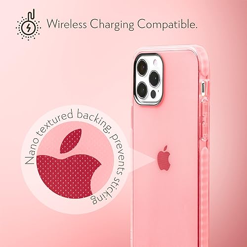 Miniatura 5 de SteepLab Funda de barrera para iPhone 12 y iPhone 12 Pro, absorción de impactos de protección de 360 grados con bisel elevado y colores llamativos