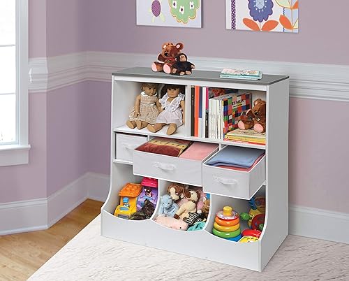 Miniatura 21 de Unidad de almacenamiento Badger Basket con tres cestas., Espresso Espresso,Gris antracita,Gris Oscuro,Nube gris/blanco,Gris,Blanco/Gris