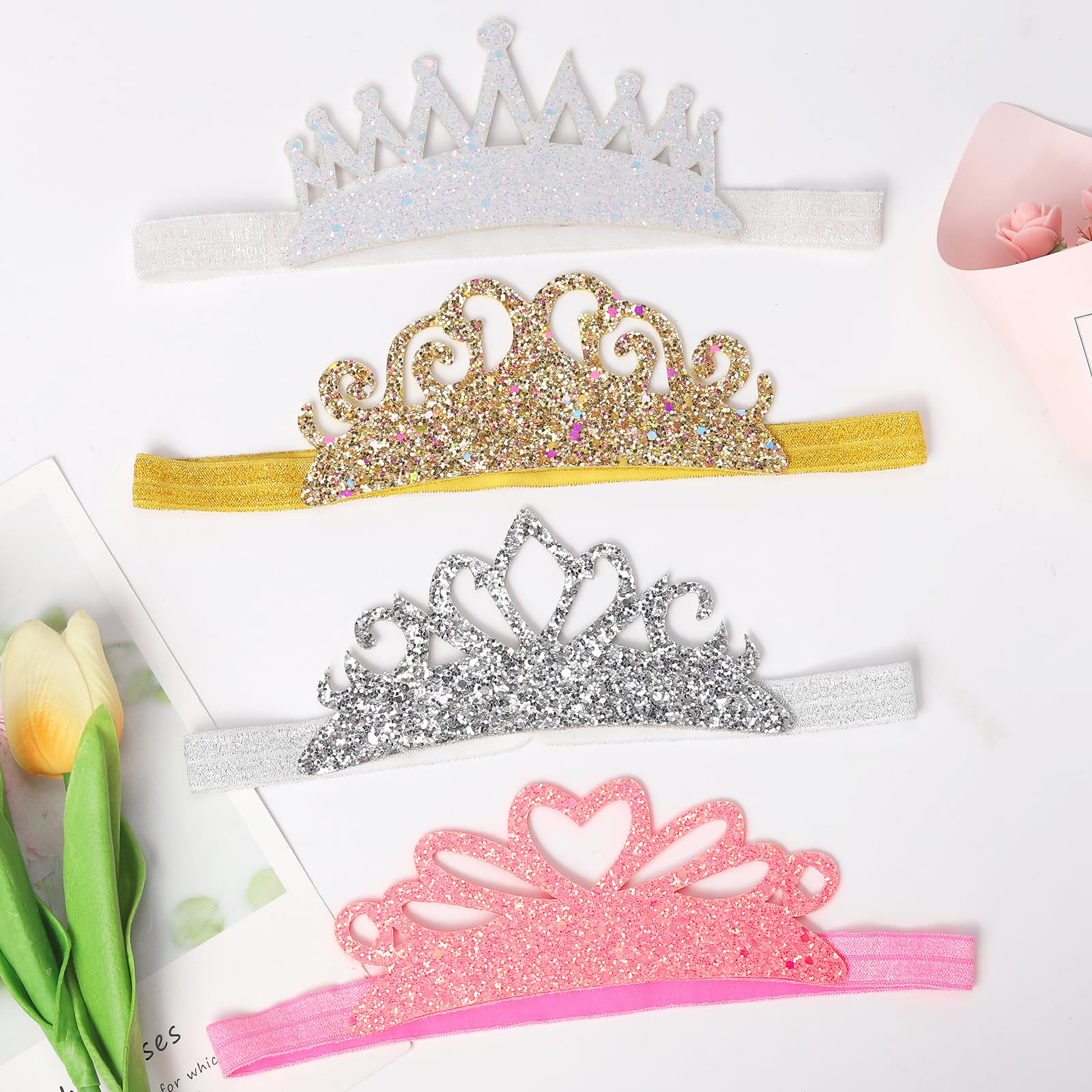 Bundle of Tiara and Hair bands (assorted) Ribbon Tiaras main image 2