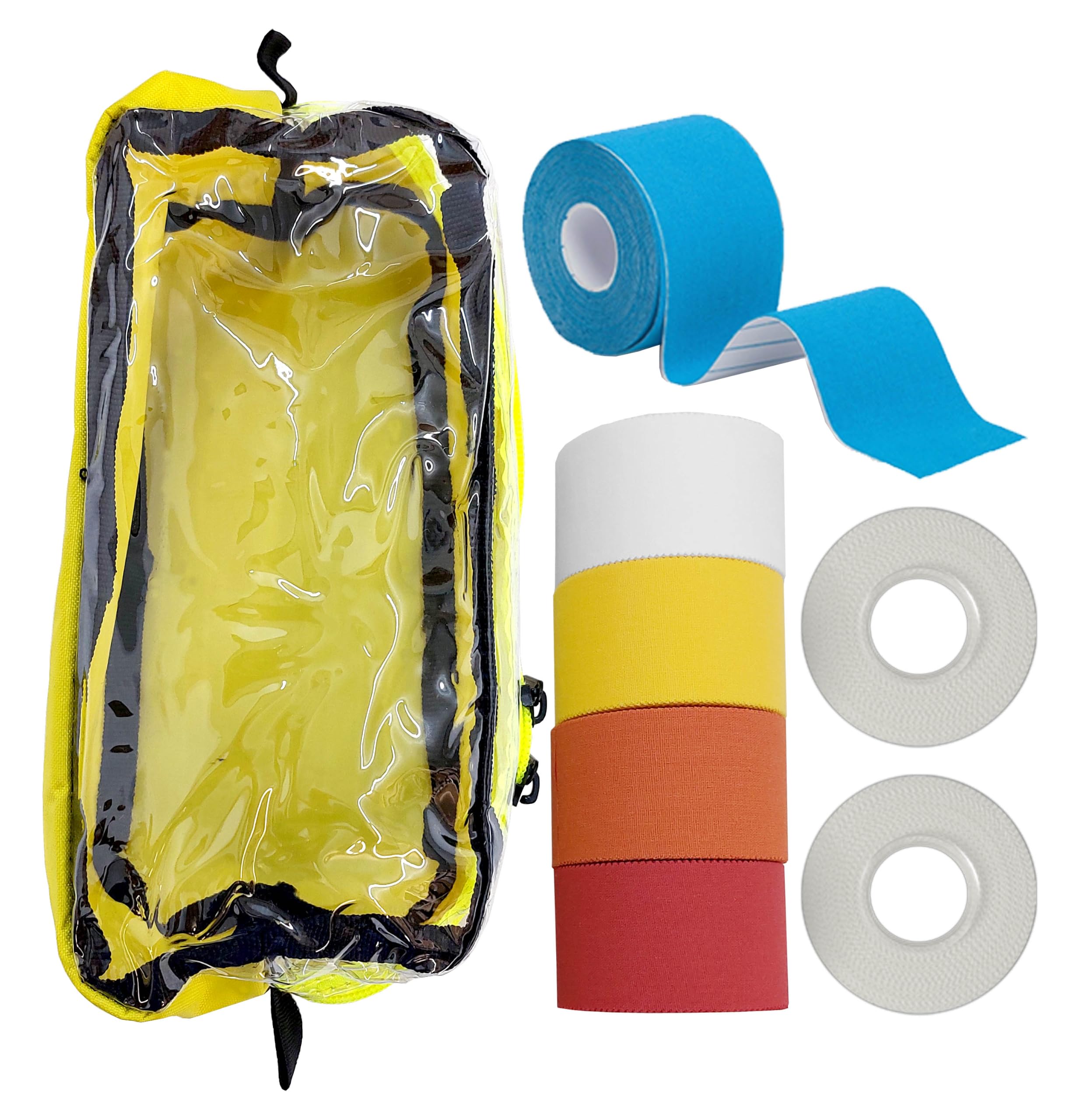 Sport-Betreuer-Set PRO - für Sport-Verletzungen + Physio in 5 Modultaschen | Füllung für Sport-Betreuer-Koffer - Erste-Hilfe- & Notfallrucksack "Sport", Trainer-Notfalltasche mit DIN-Verbandmaterial