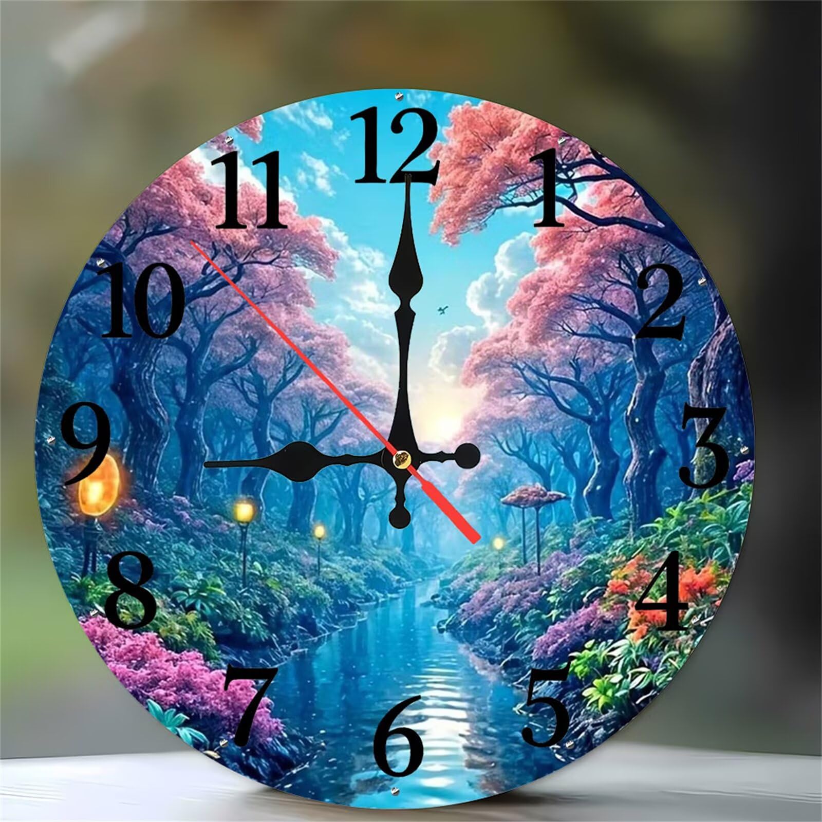 Horloge de cuisine silencieuse pour une ambiance café bar sereine