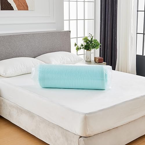Miniatura 9 de Simple&Opulence Cubrecolchón de espuma viscoelástica de 3 pulgadas, con infusión de gel refrescante, certificado CertiPUR-US, tamaño matrimonial