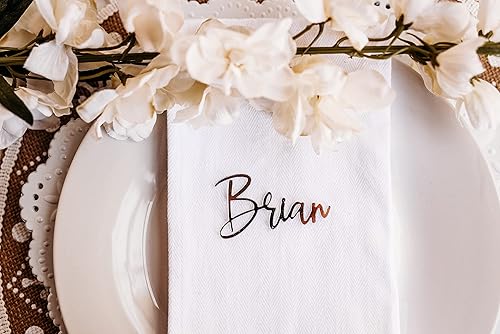 Miniatura 7 de Etiquetas de nombre acrílicas personalizadas para colocar lugares, tarjetas de lugar personalizadas para bodas, despedidas de soltera y eventos,