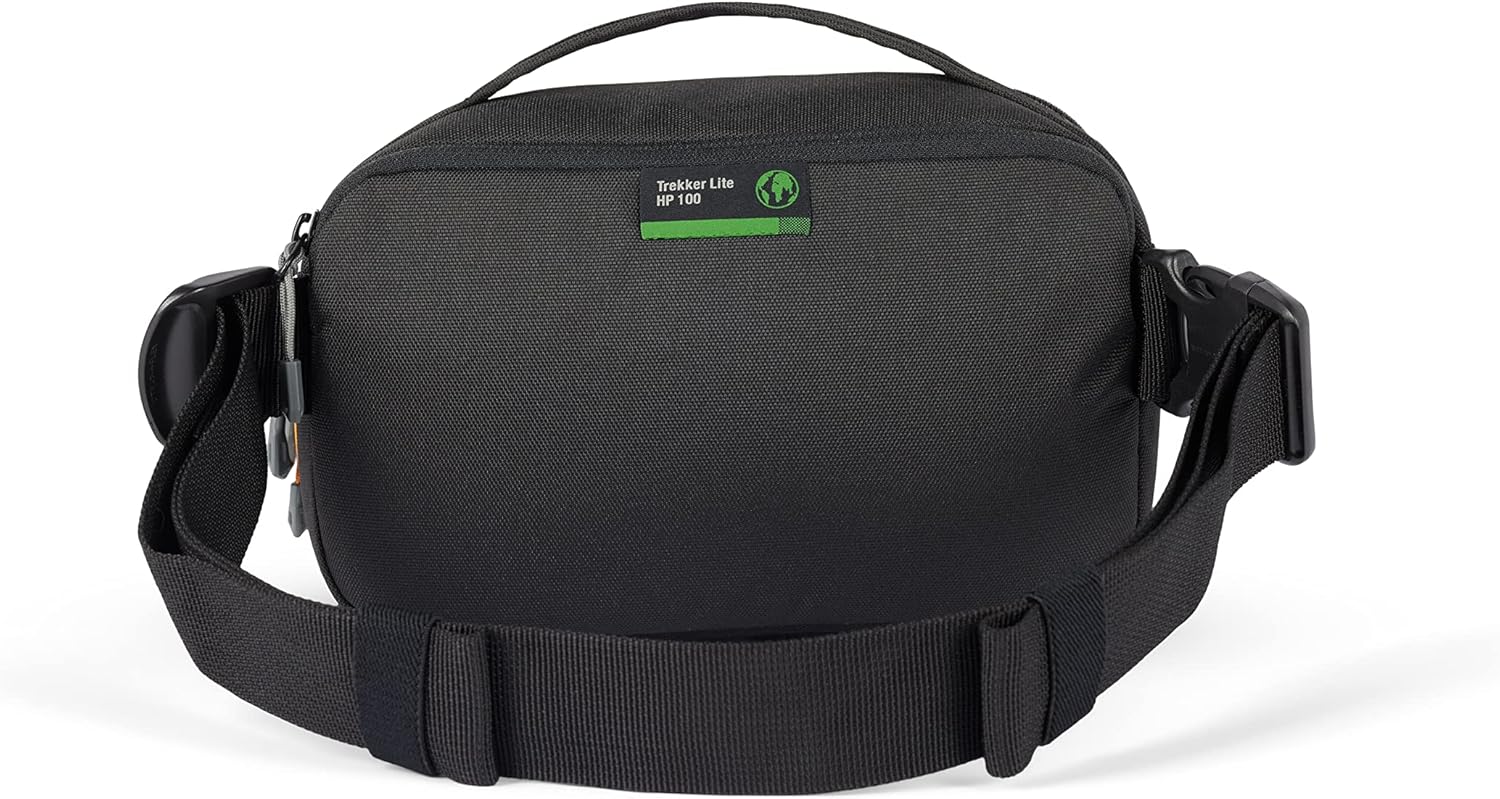 Lowepro Trekker Lite Hp 100, Compact Camera Backpack with Tablet Pocket, Camera Bag for Crop-Sensor Mirrorless, Ultracinch Compression System, Black