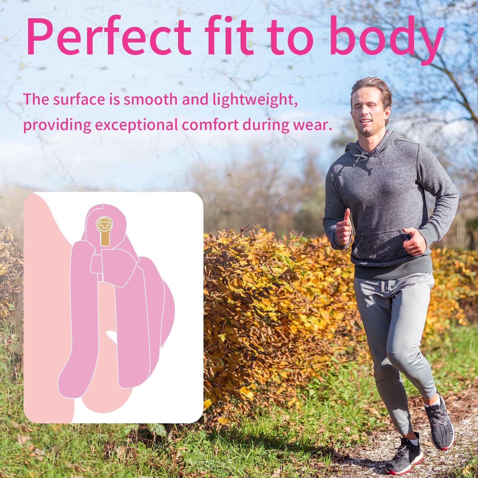 Male Chastity Cage Lightweight Cock Cage ABS+Resin Chastity Device Adult Sex Toys with 4 Different Sizes Rings,Chastity Belt & Invisible Lock for Men Sissy Penis Exercise and Abstinence (): Pink