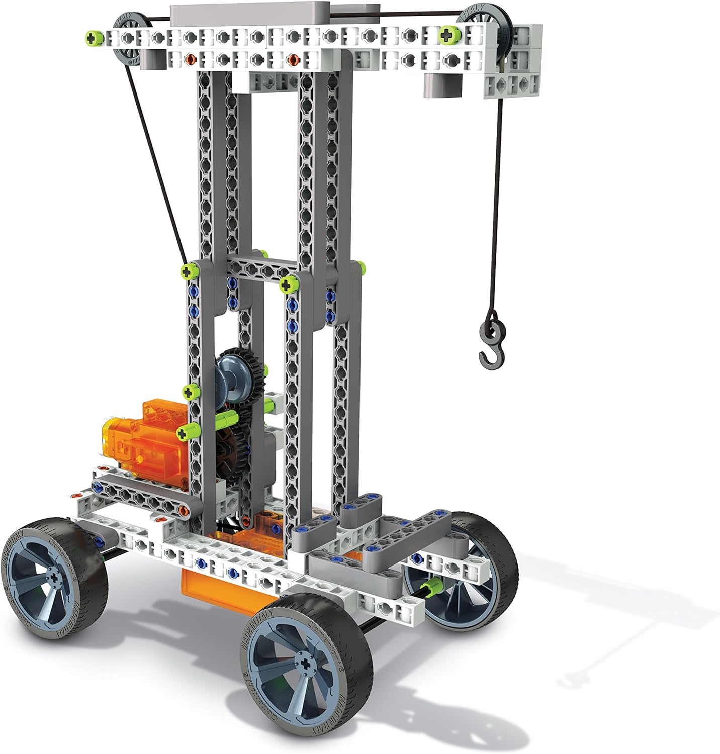 Clementoni - Mechanical Laboratory Electric Motor, Multicolour, Miscelane (55125.5)