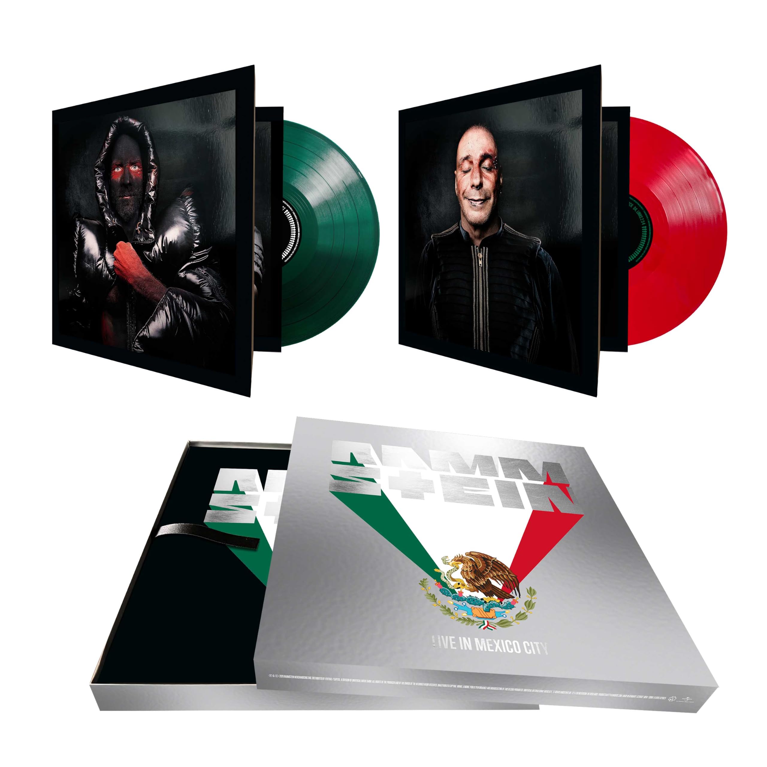 Rammstein   Live in Mexico   (4-LP Col. Vinyl) (Vinyl)