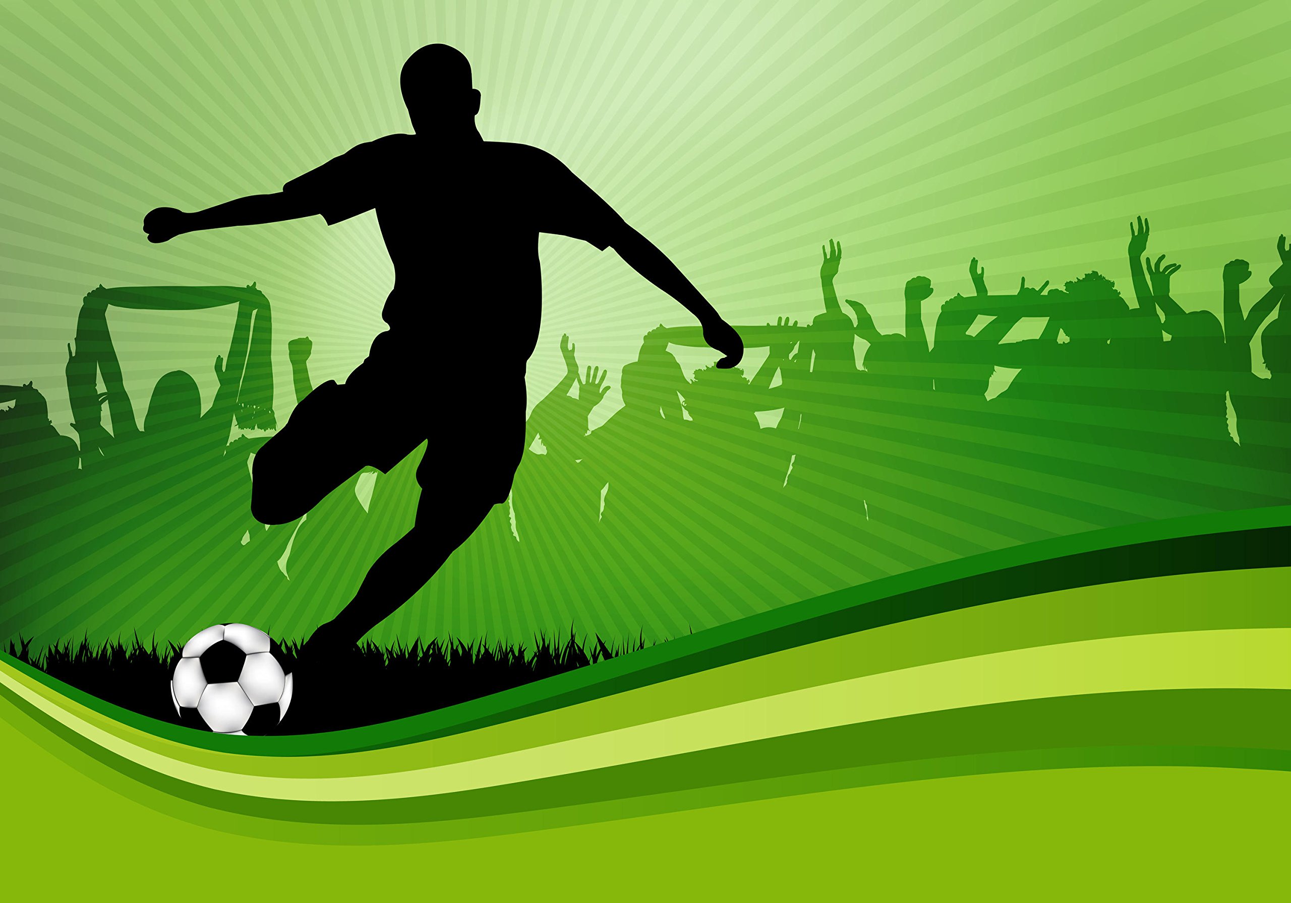 Fotobehang Voetbal Muurschildering | Vliesbehang