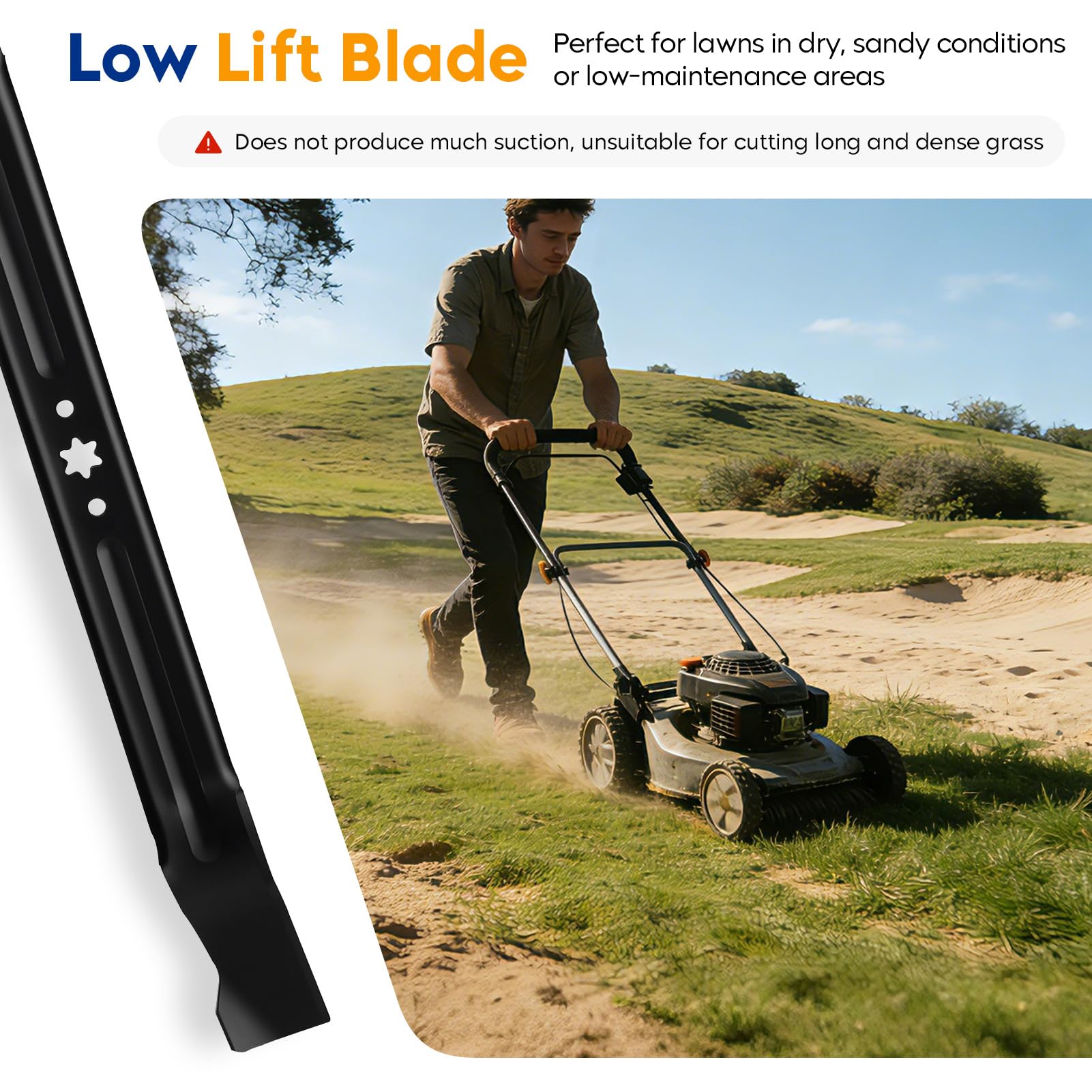 Amazon.com : Aeagle 30 Inch Mower Blade for Troy Bilt TB30 TR30