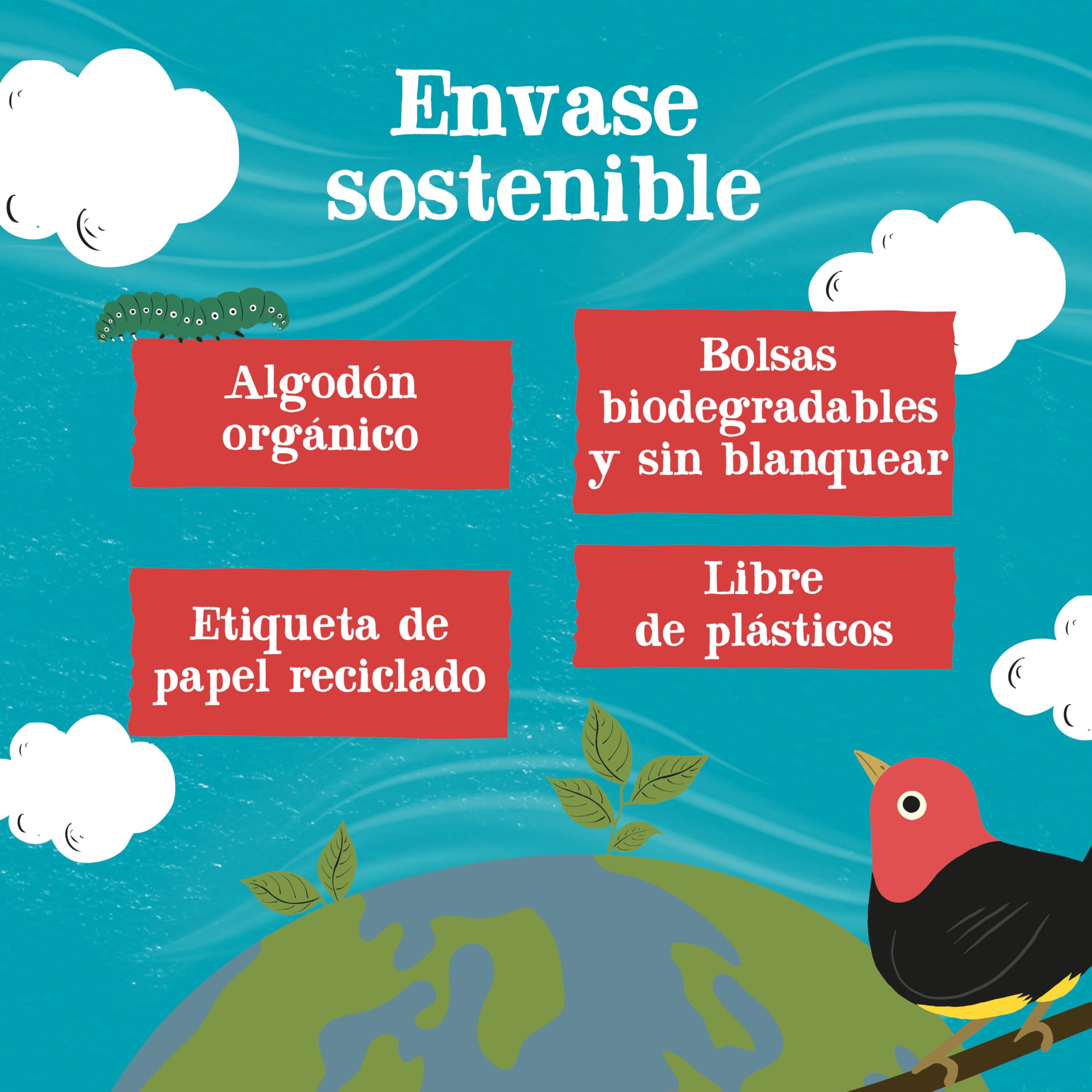 CUPPER - Caja de 50 Bolsitas de Té Negro English Breakfast Ecológico - Apto para Veganos - Propiedades digestivas suaves - Sin azúcares añadidos
