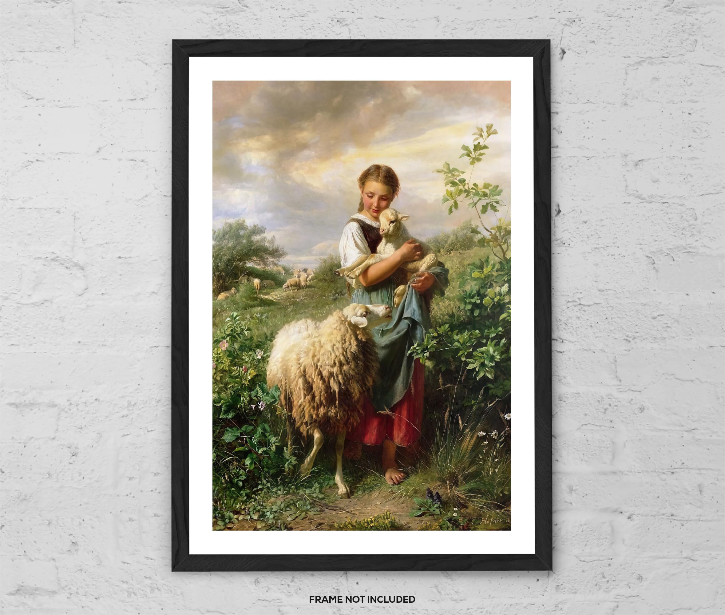 Amazon.com: The Shepherdess by Johann Baptist Hofner – Pastoral