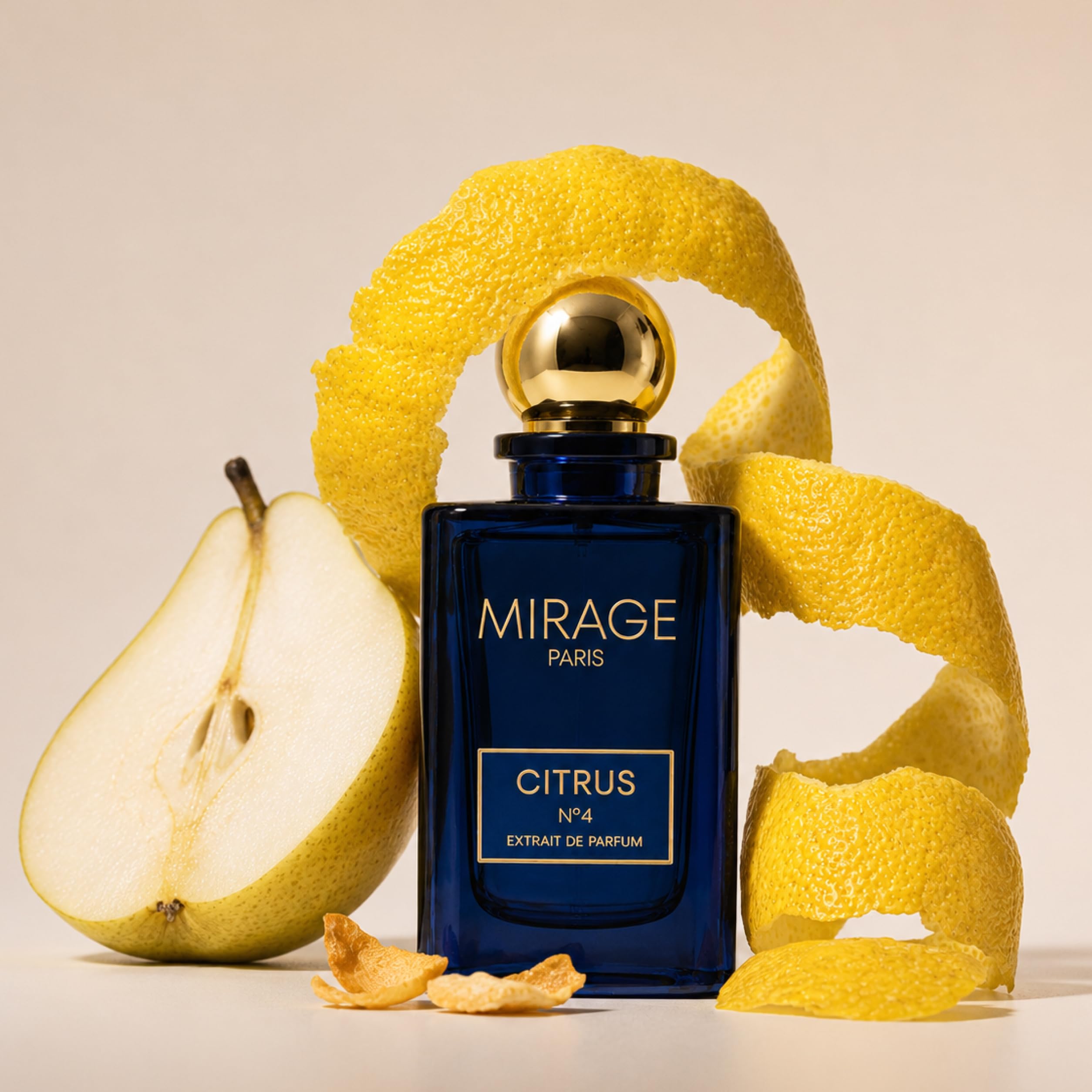 Citrus No.4 - Estratto de Parfum unisex (30% di olio profumato), con feromoni, fresco profumo di agrumi, lunga durata ed elegante, 50 ml + campione di profumo gratuito