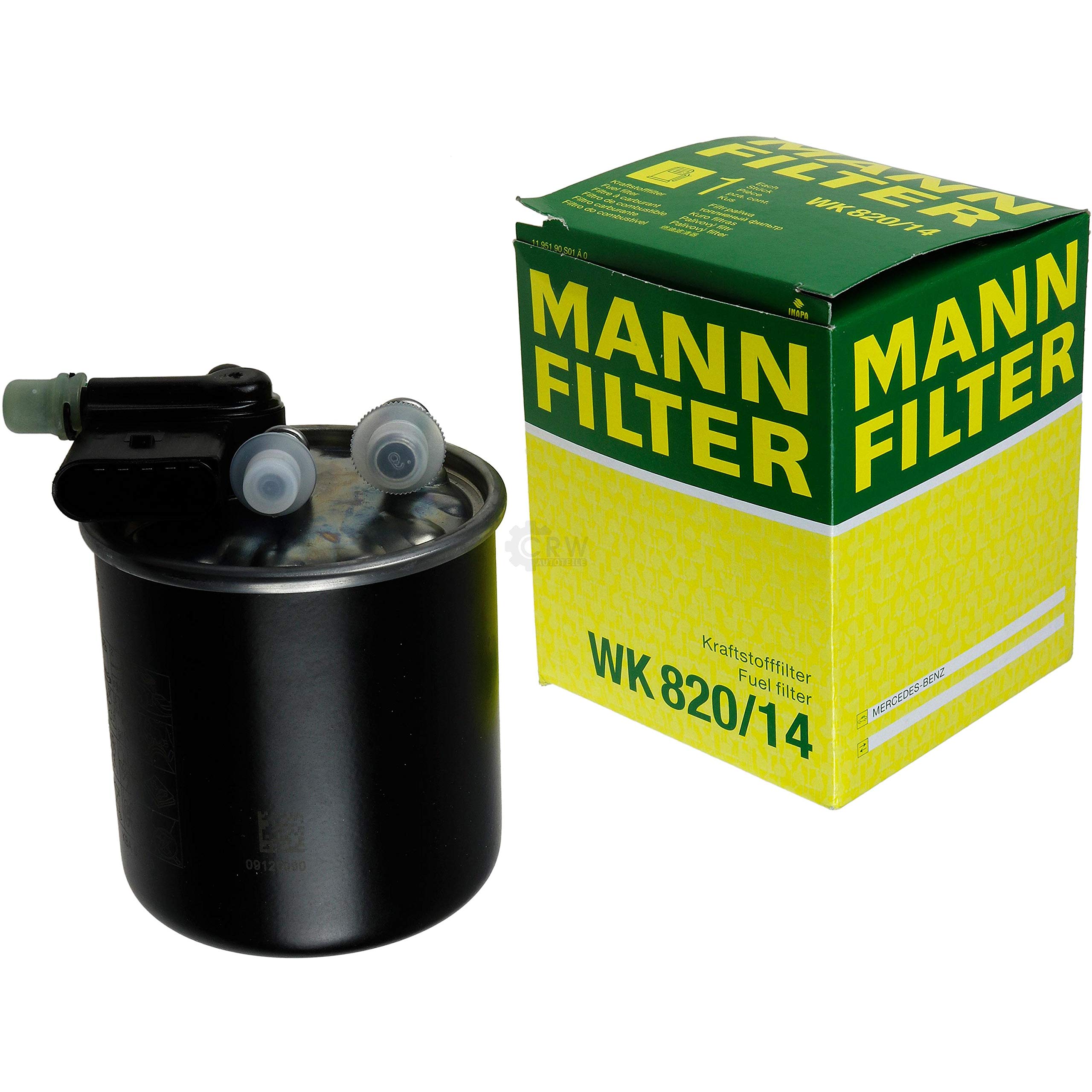 EISENFELS Inspektionspaket - Ölfilter, Luftfilter & Kraftstofffilter Set Für MANN-FILTER
