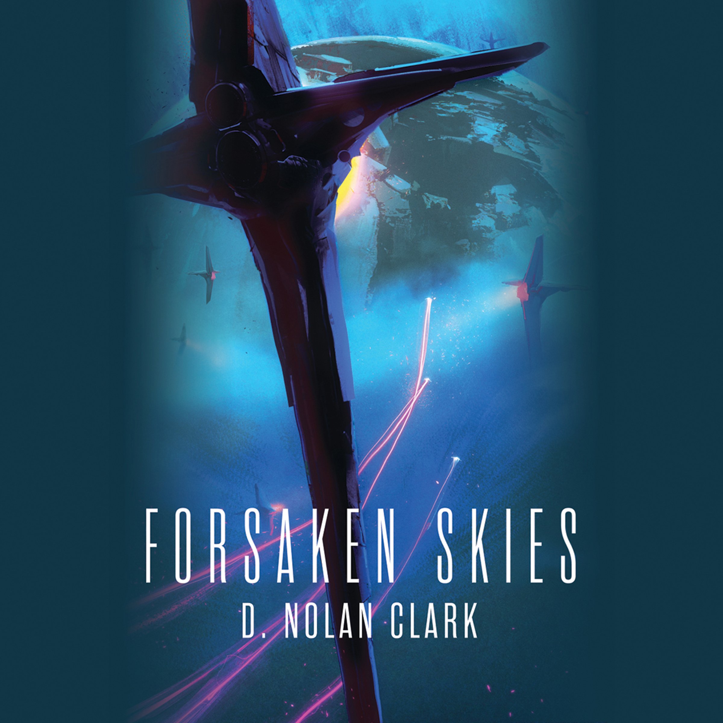 Cover art for Forsaken Skies