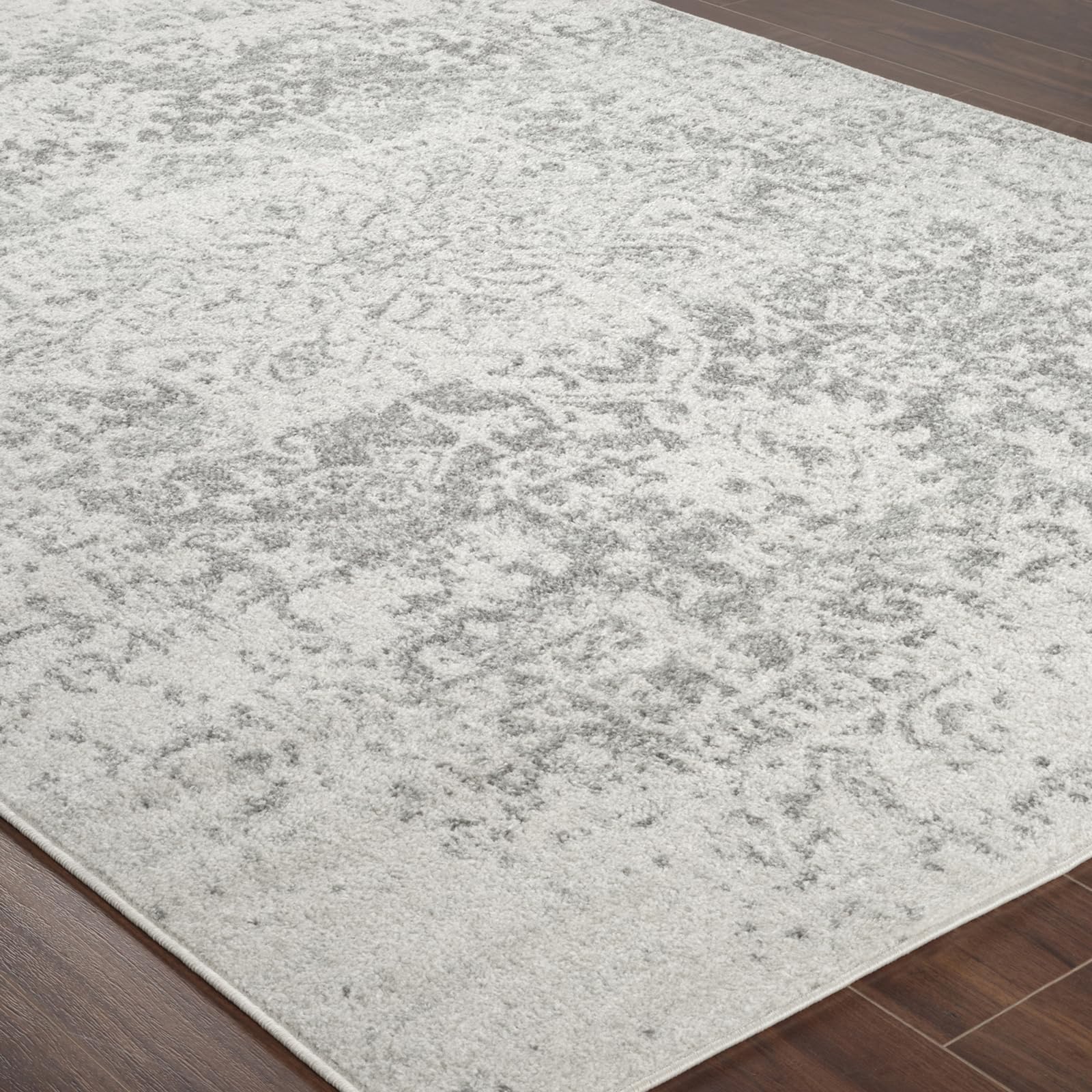 Livabliss Juliette Syracusa Tapis Vintage 160x220 cm – Gris, Beige, Bohème