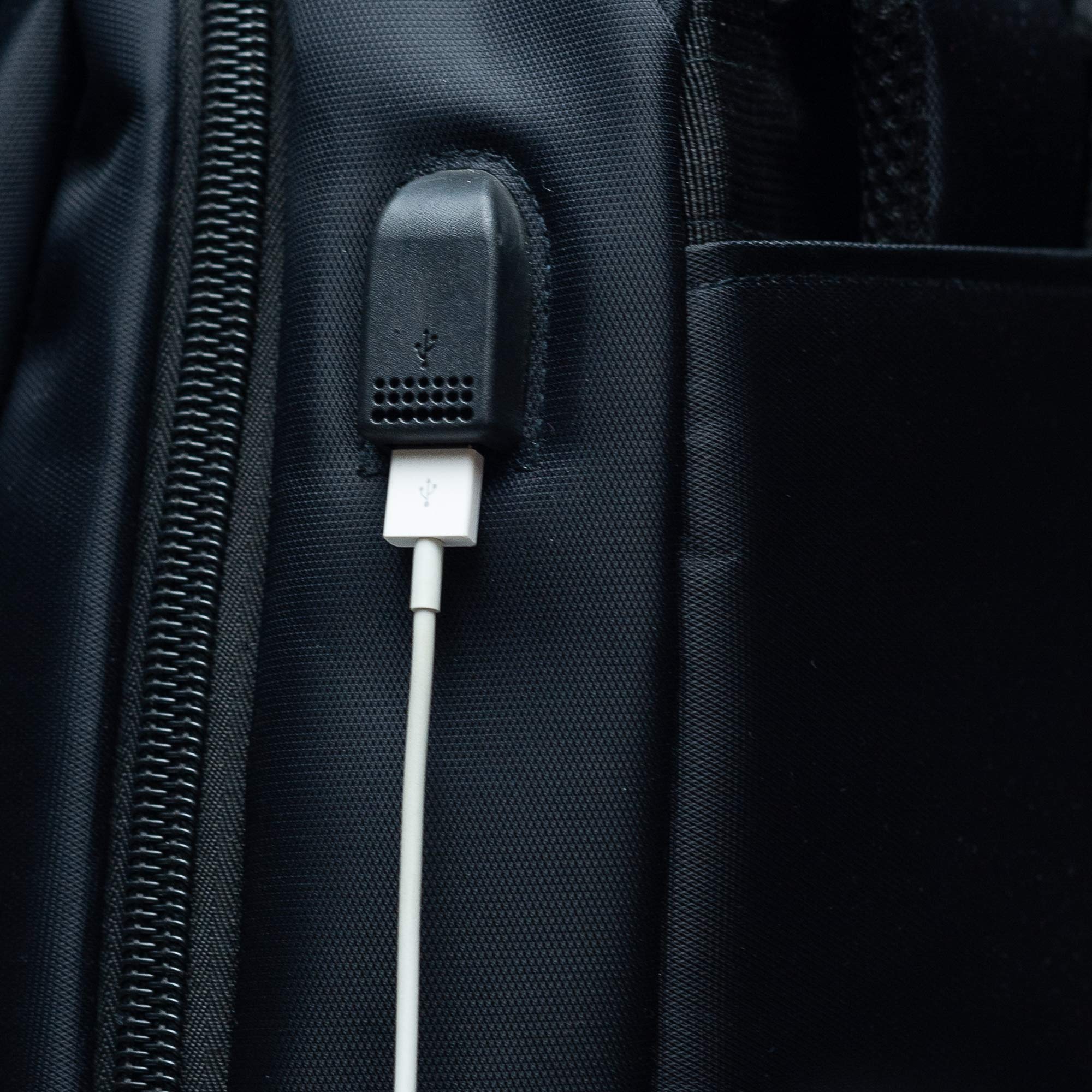 Rucksack Trolley 40L mit Rollen & USB-Anschluss – Business Reiserucksack für Laptop bis 17 Zoll, Trolley Rucksack mit Teleskopgriff, wasserabweisend für Damen & Herren | für Laptop bis 17 Zoll, Trolley Rucksack mit Teleskopgriff, wasserabweisend für Damen
