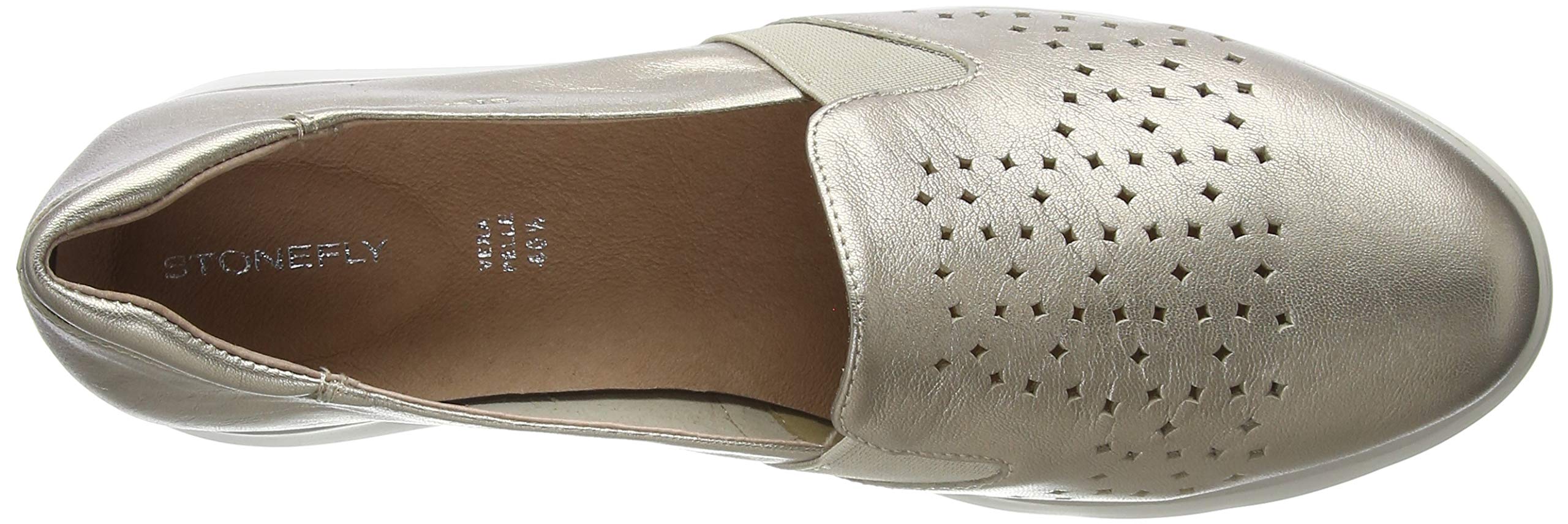 Stonefly Plume 3 Laminated Lth Mocassini (Loafer) Donna