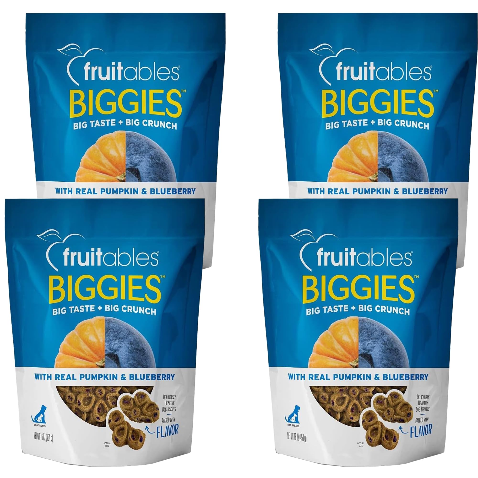 Fruitablesbiggies Crunchy Dog Biscuits For Large Dogs Small Or