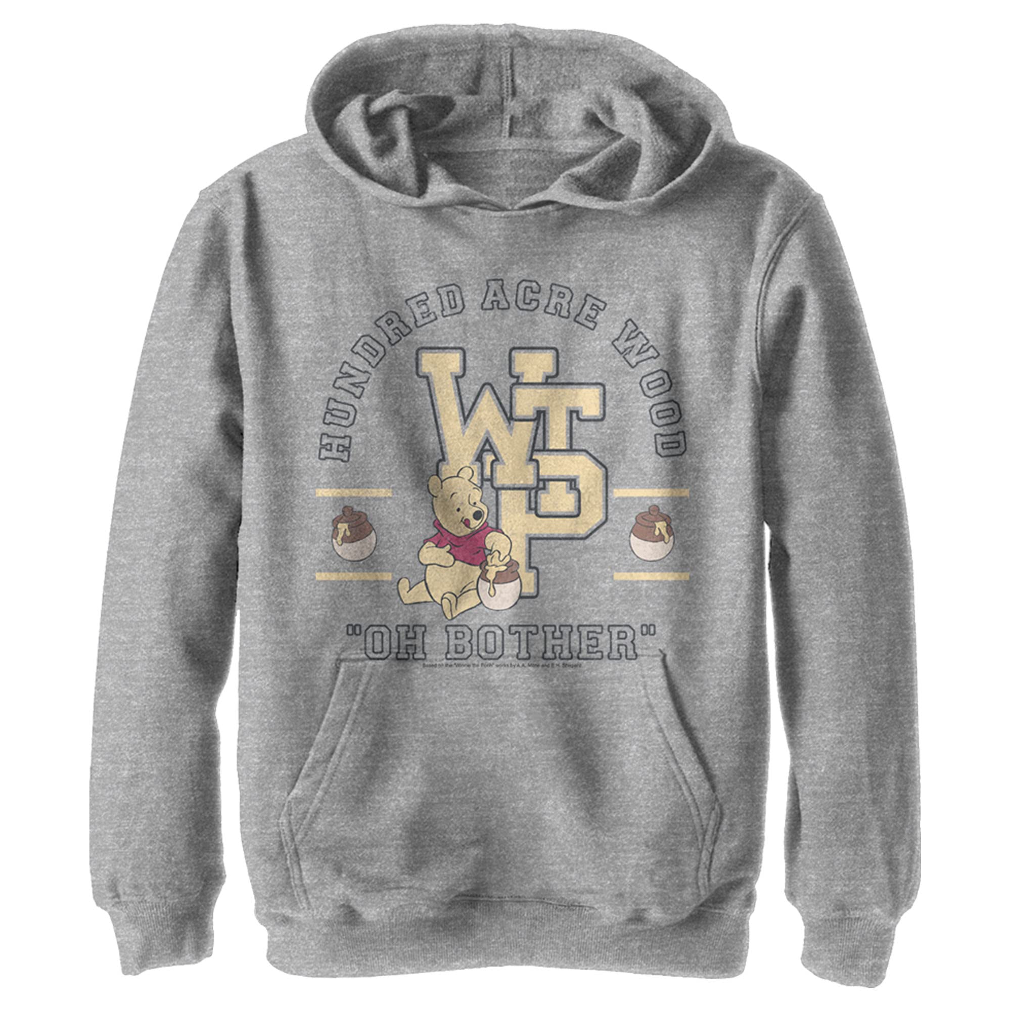 Disney Sportowe dla dzieci Chłopcy Winnie The Pooh Collegiate Hoodie