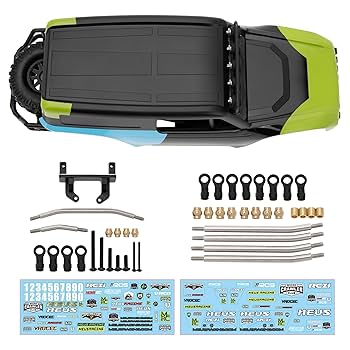 Amazon.com: MEUS Racing MB18 TRX4M Body & Chassis Kit for