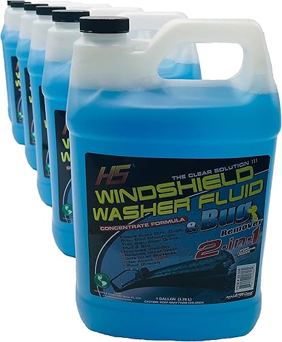 Miniatura 4 de SH HS 29.606 Bug Wash - Líquido limpiador de parabrisas, 1 galón (3.78 L) (paquete de 6)