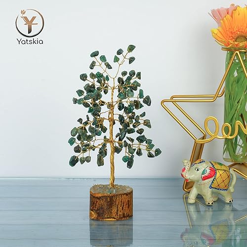 Miniatura 7 de YATSKIA Árbol de cristal de amatista, decoración de árbol de piedras preciosas, árbol de dinero de Feng Shui, árbol de cristal bonsái, cristal de