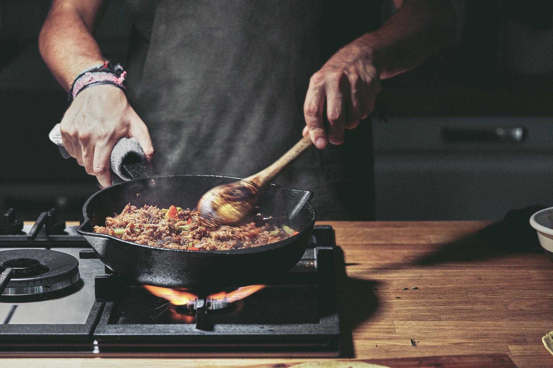 GRIGLIA IN GHISA Vellaze, Griglia In Padella Griglia Con Doppie - Foto 5