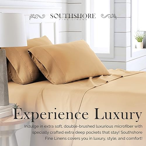 Miniatura 2 de SouthshoreFine Linens, juego de ropa de cama con bolsillo profundo