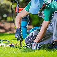 Vista 8 de Paquete de 30 estacas de jardín de 10 pulgadas, estacas de plástico resistentes para carpa, estacas de anclaje para bordes, terrazas, tablas
