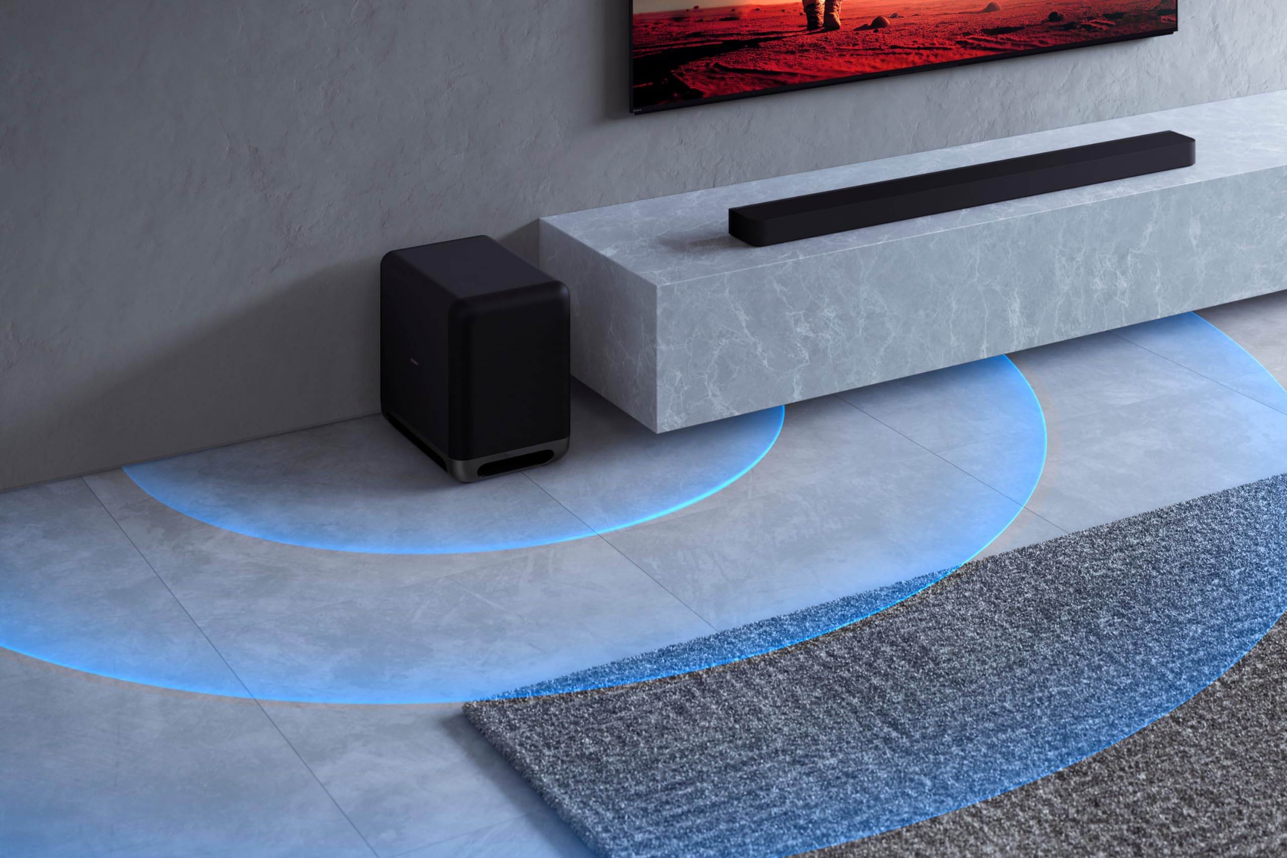 Sony BRAVIA Theatre Bar 9 Dolby Atmos Soundbar für Fernseher, 13 Lautsprecher, WiFi, Bluetooth, 360 Spatial Sound Mapping, TV Lautsprecher