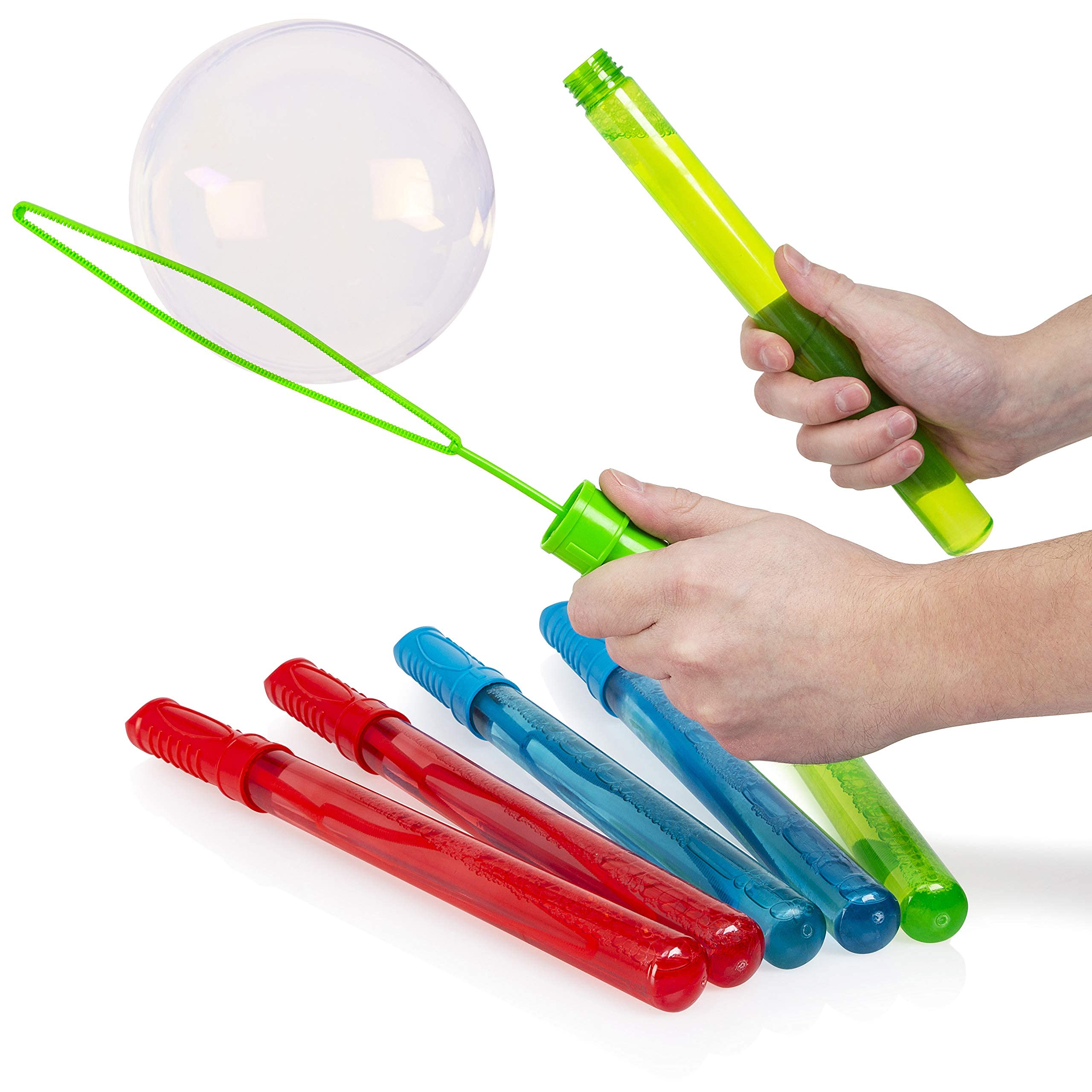 Buy abeec Giant Bubble Swords Pack of 6 118ml Assorted Giant Bubble