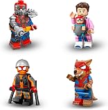 Lego Spiderman Minifigure Series with 12 Spider-Man Figures: Complete Set of the Lego Minifigure Series 71050 Across The Spider-Verse (incl. Printed Tile) - 7